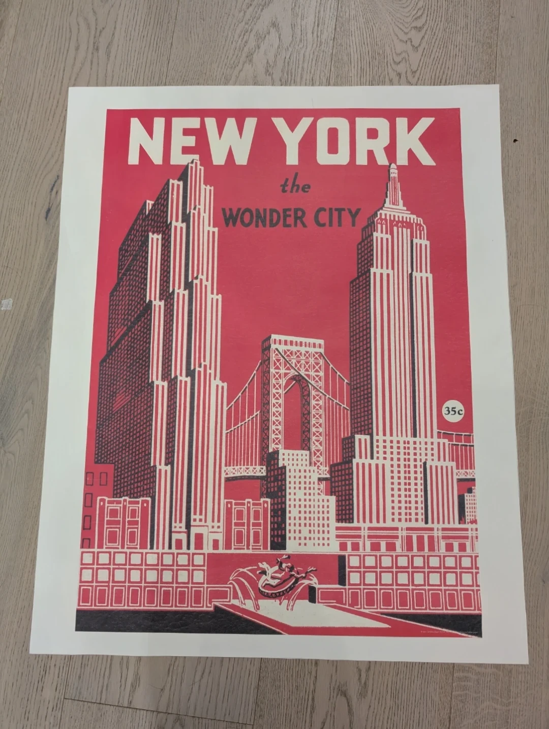 New York City Vintage Style Poster (Double-sided) - photo 2