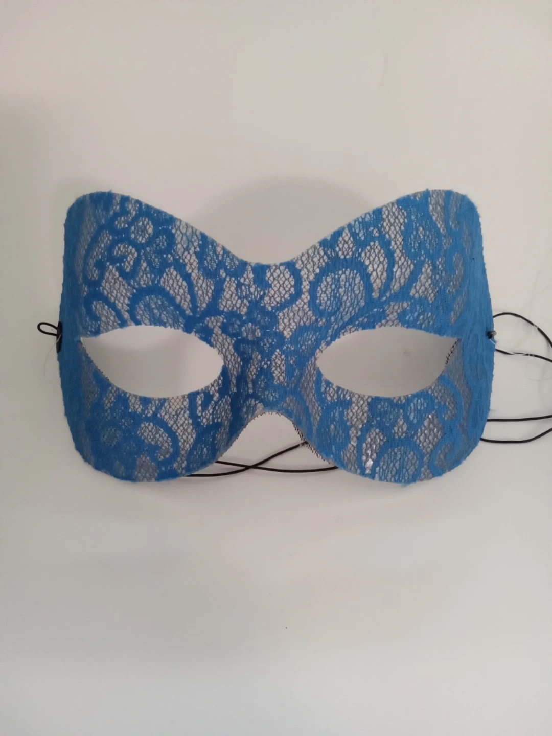 Blue Lace Masquerade Mask