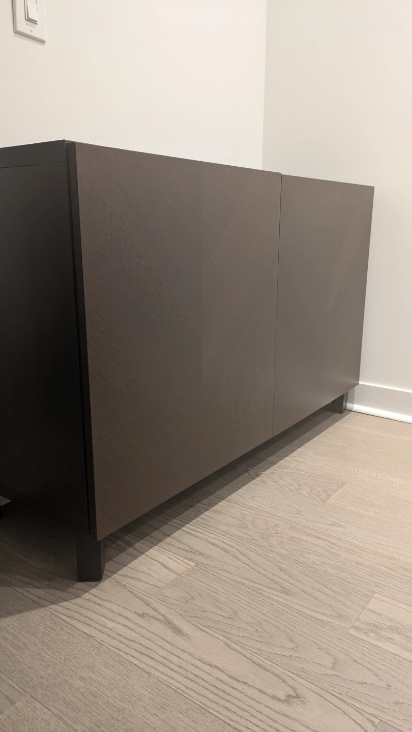 IKEA BESTÅ Storage unit, Hedeviken/Stubbarp/dark brown - photo 3