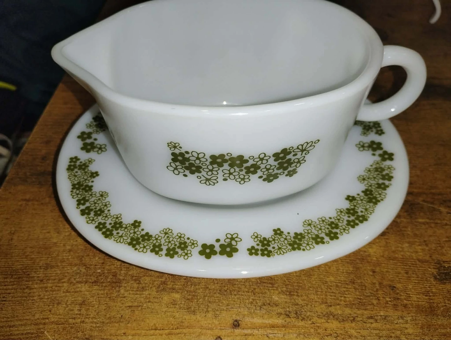Pyrex "Friendship" Butter Dish and Gravy Boat Set - photo 5