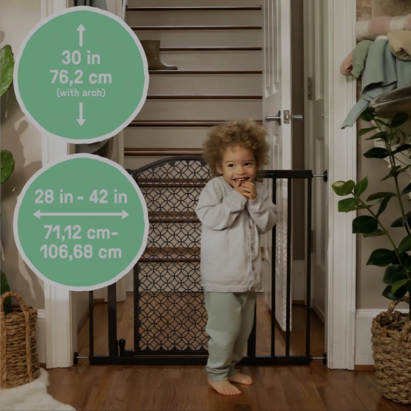 Summer Infant Decorative Bolt Pressure Mount Baby Gate - photo 2