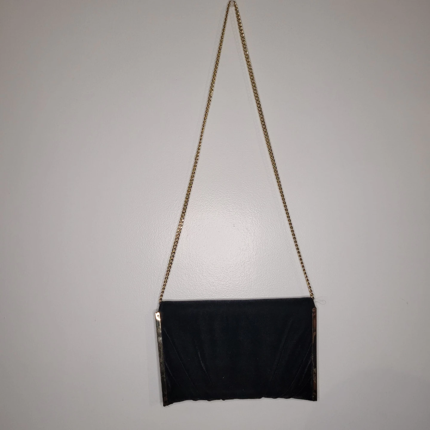 Nina Black Velvet Evening Clutch - photo 2