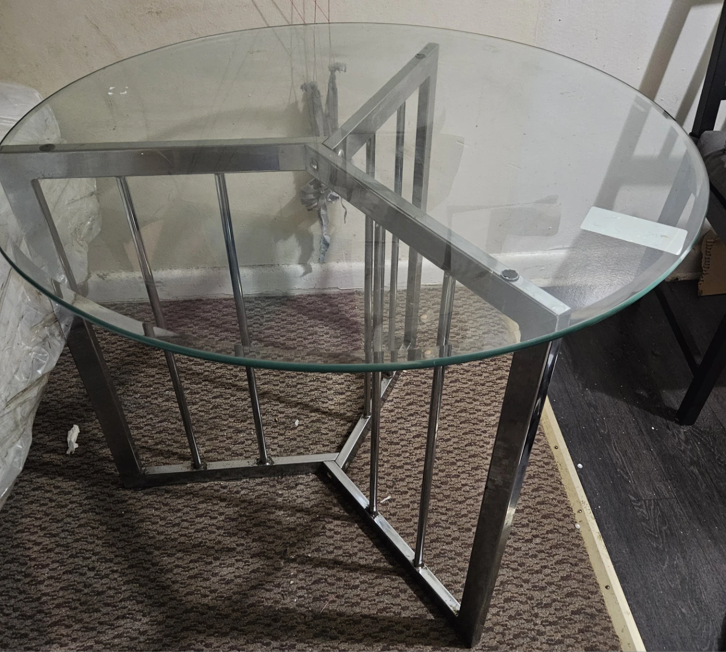 Round Glass Coffee Table