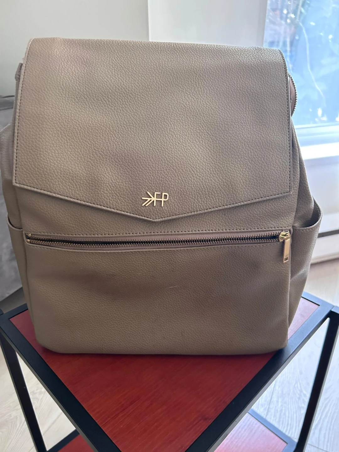 Freshly Picked Diaper Bag in Taupe