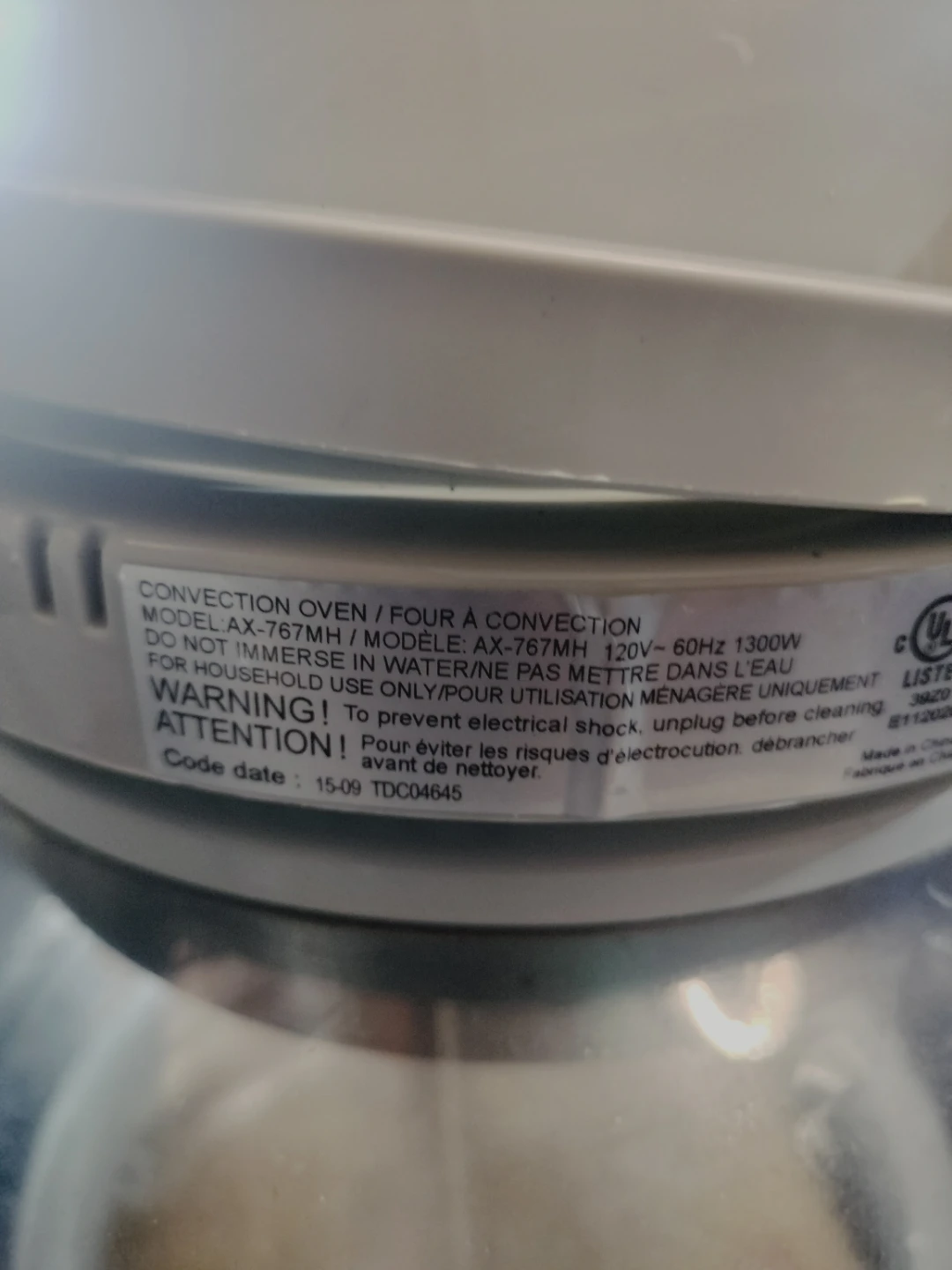 FlavorWave Turbo Convection Oven AX-767MH