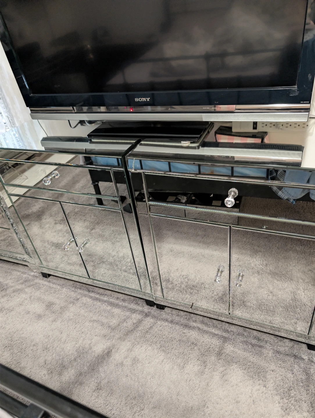 Mirrored Media Console - photo 3