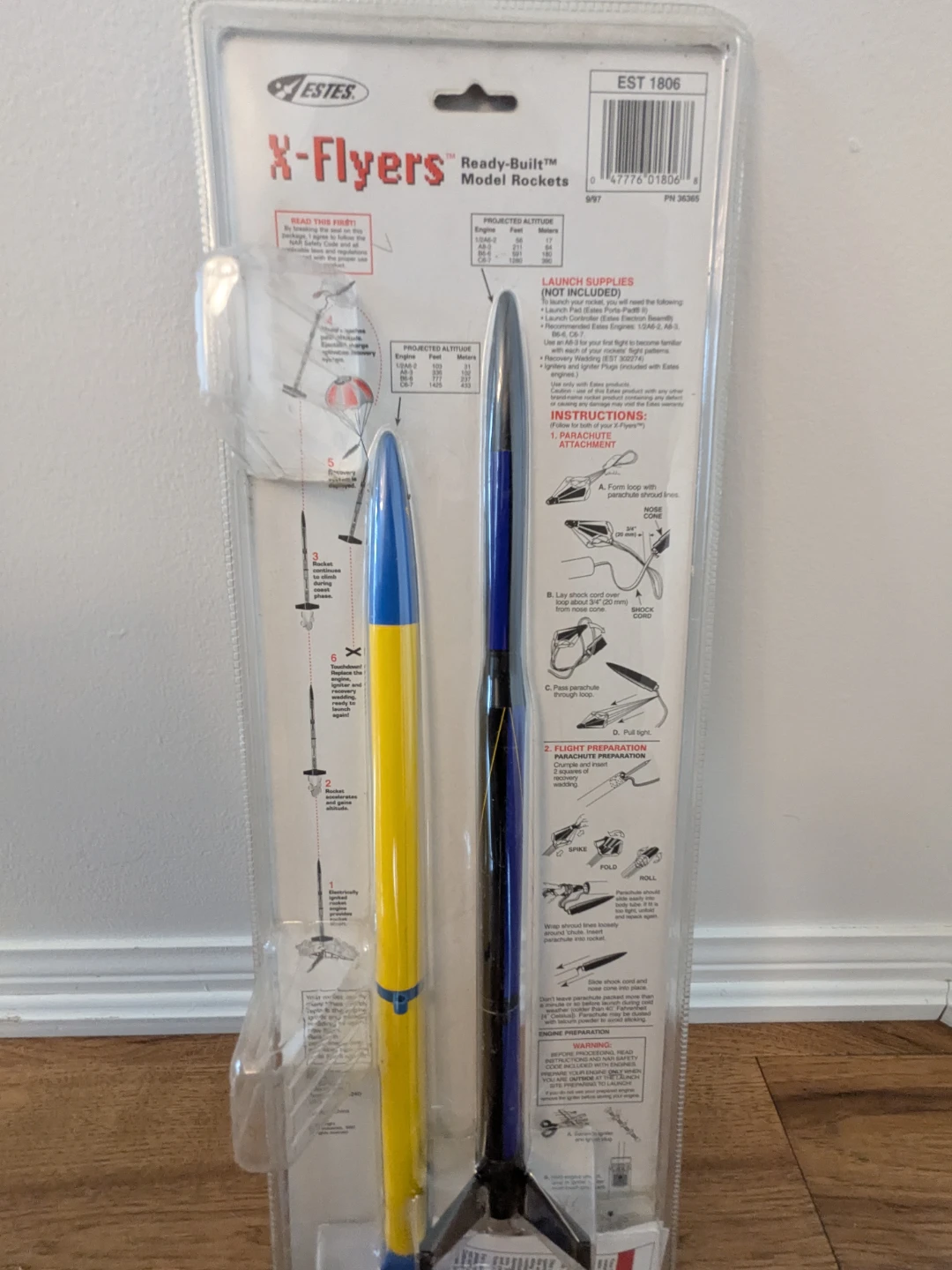 Estes Hyper-X and X-Flyers Ready-Built Model Rockets - photo 5