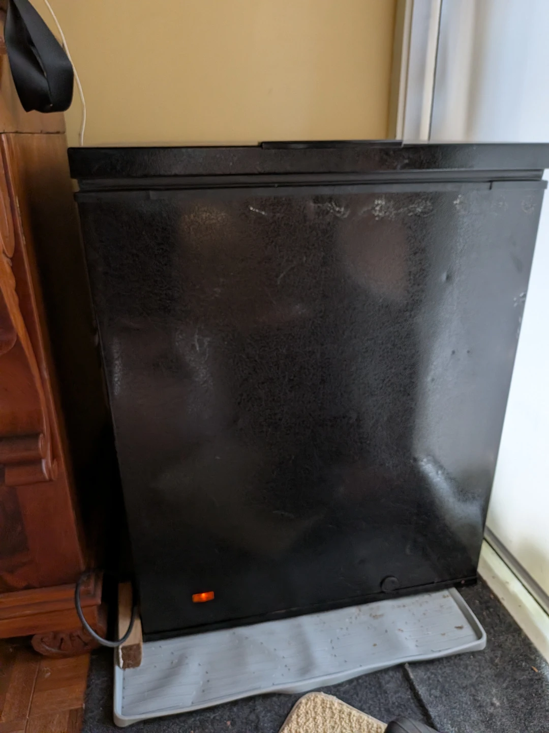 Frigidaire Black Chest Freezer