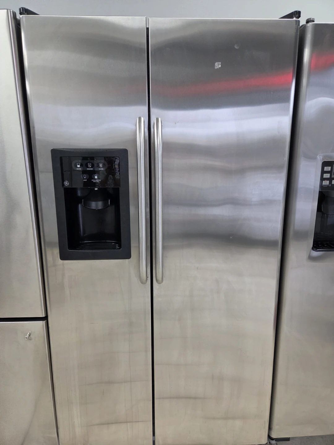 GE Stainless Steel Side-by-Side Refrigerator