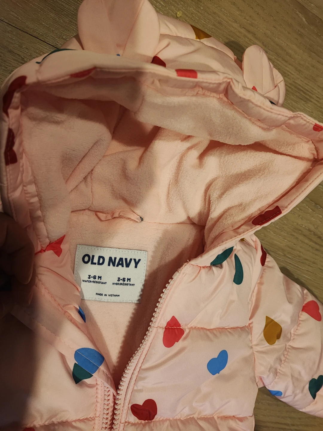 Old Navy Baby Puffer Jacket 3-6M - photo 2