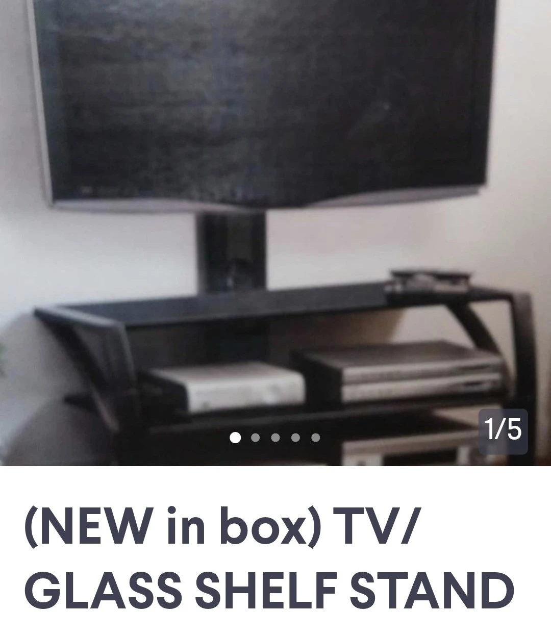 Best Buy: GLASS SHELF TV STAND