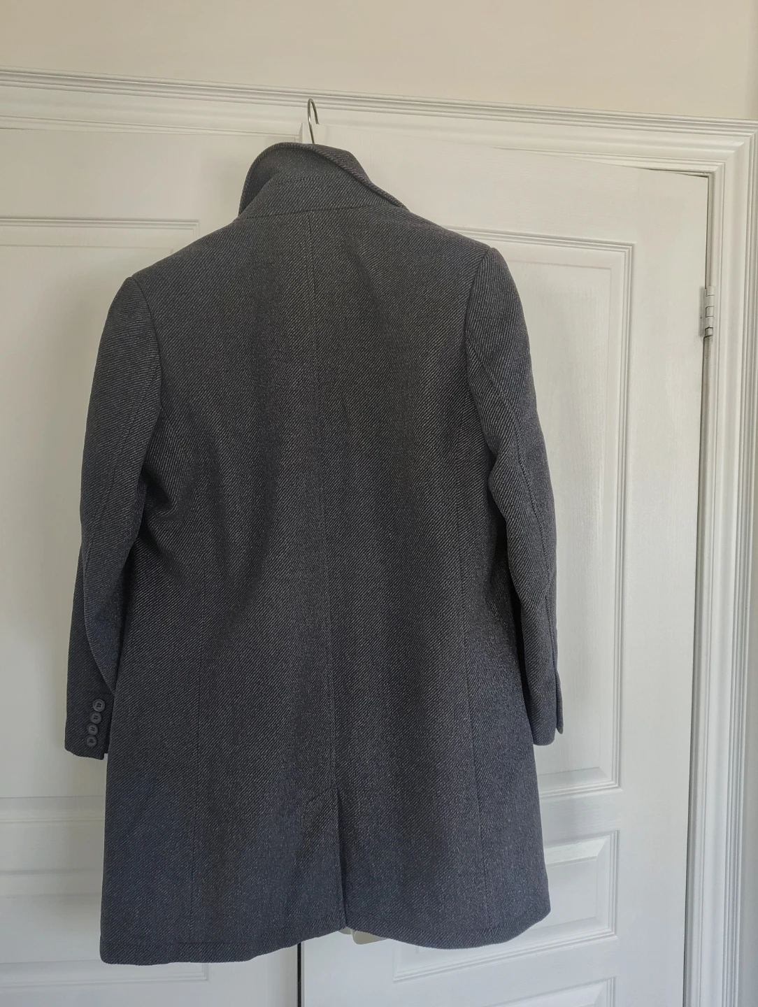 Kenneth Cole Men's Charcoal Wool-Blend Coat - photo 4