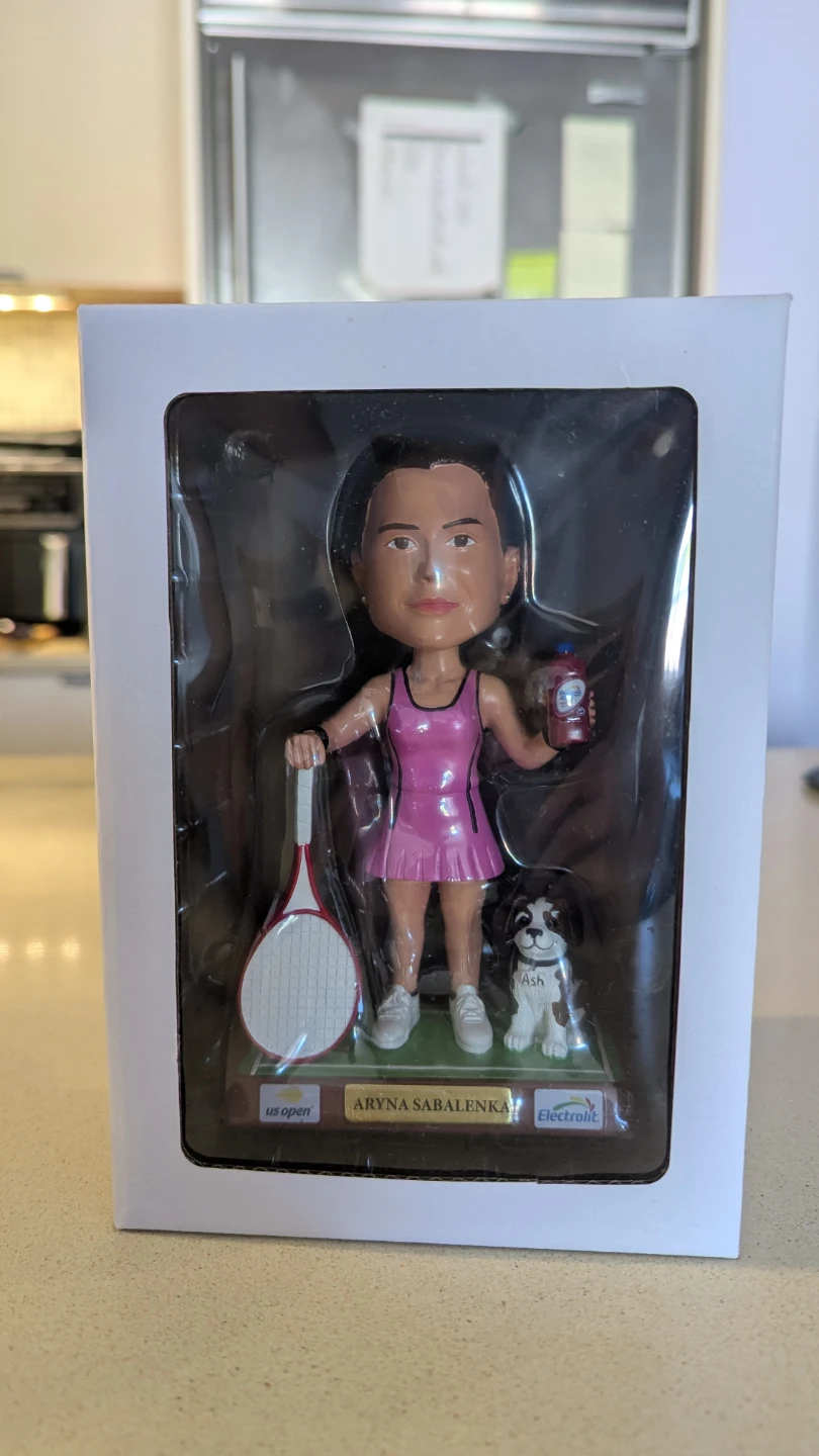 Aryna Sabalenka US Open Bobblehead