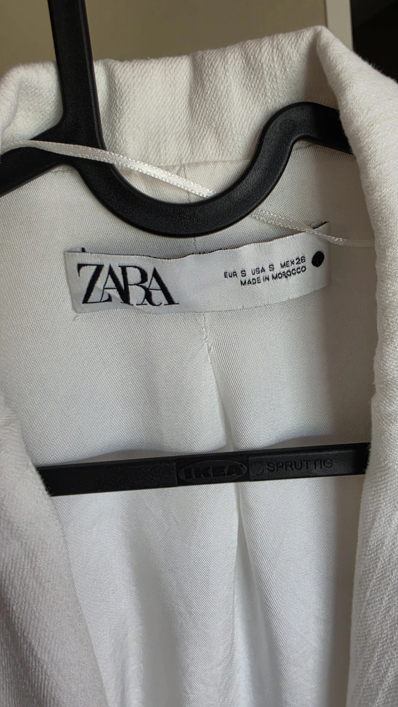 Zara white blazer size S - photo 3