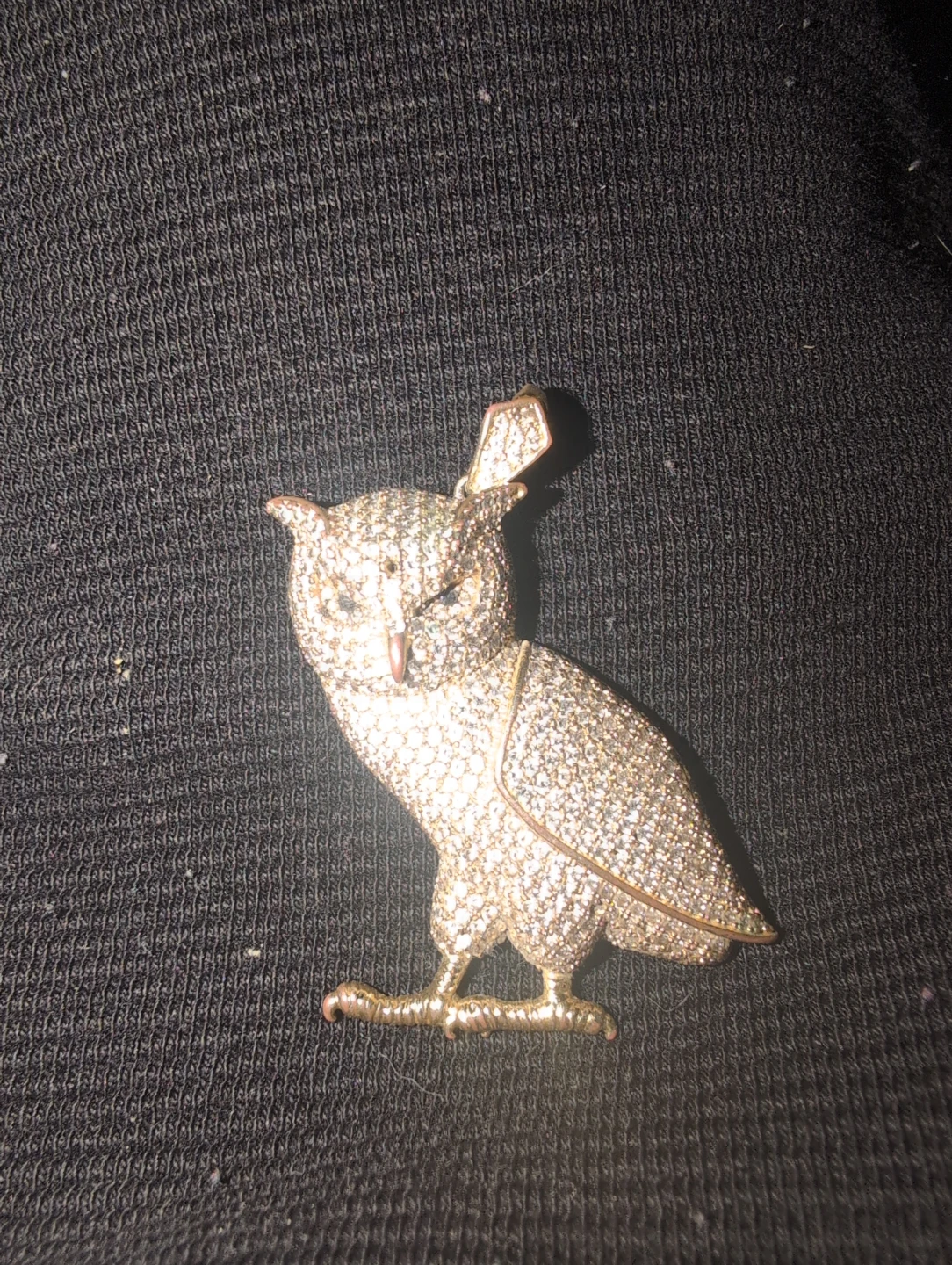 King Ice OVO Owl Pendant