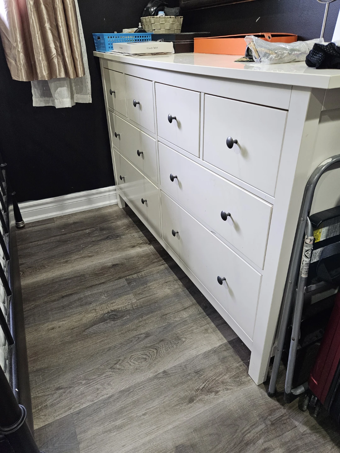 IKEA Hemnes White 8-Drawer Dresser