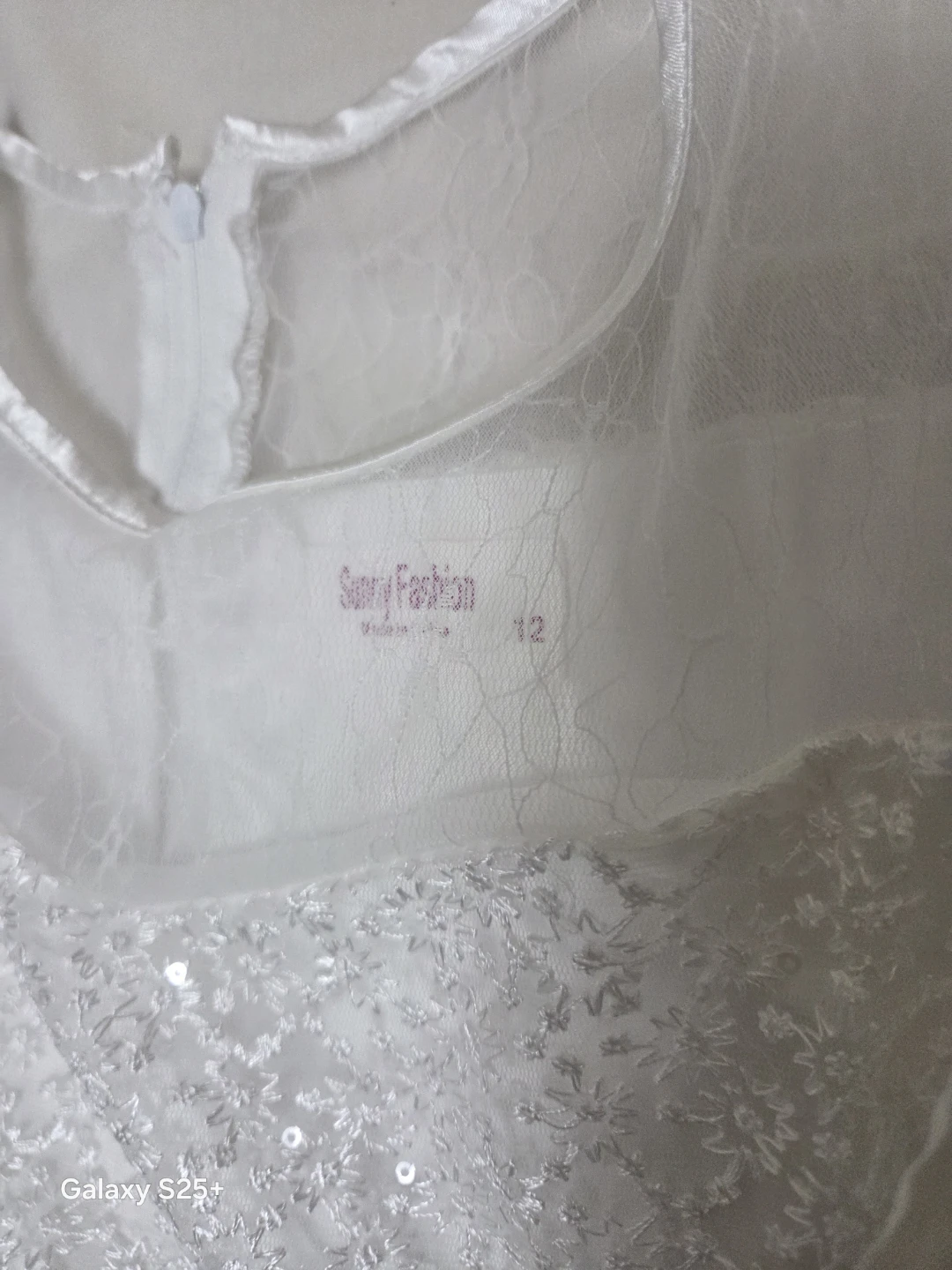Sunny Fashion White Dress Size 12 - photo 3