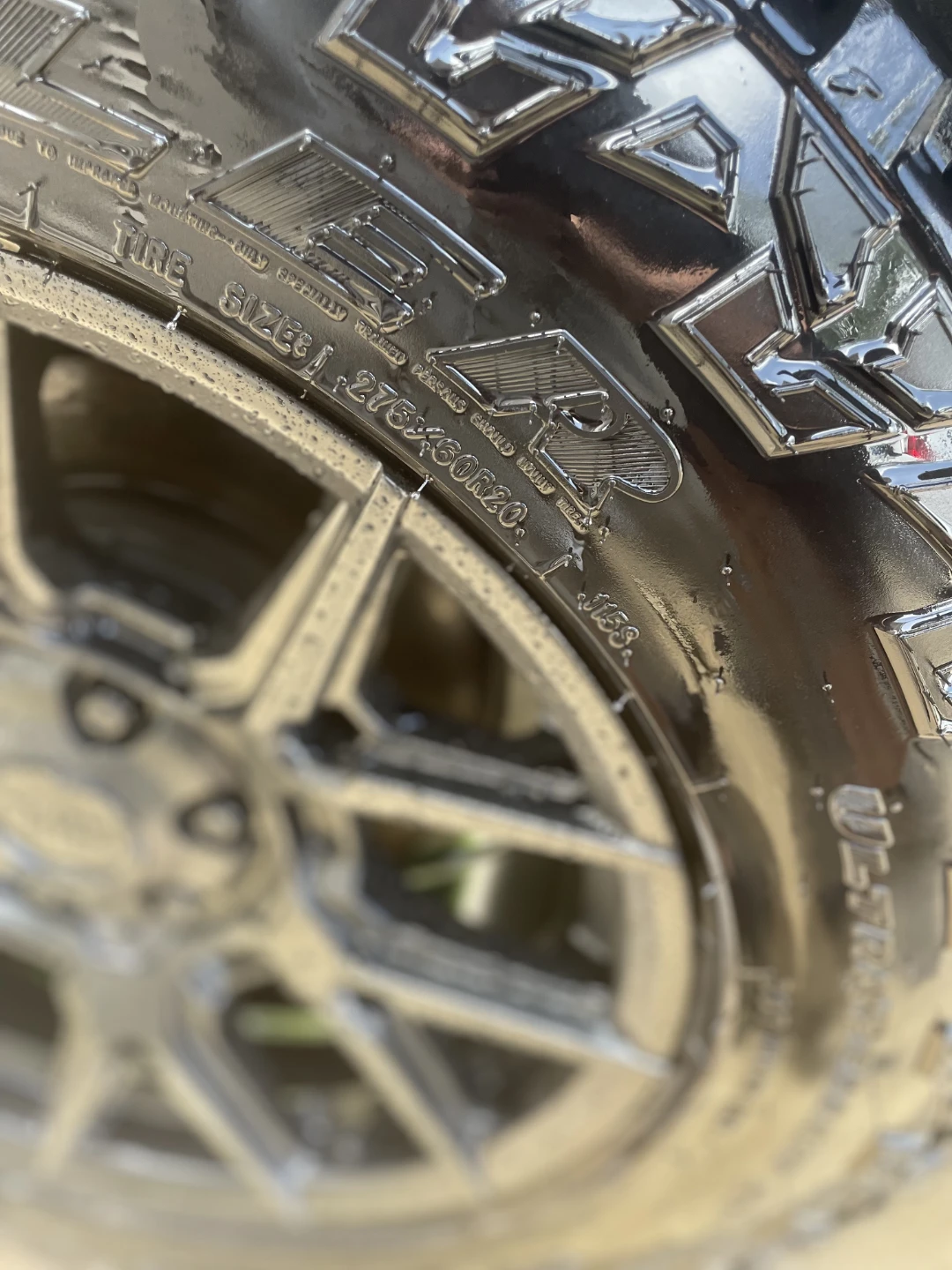 New Goodyear wrangler & Moto Metal tires wheel package 275/60R20 - photo 5