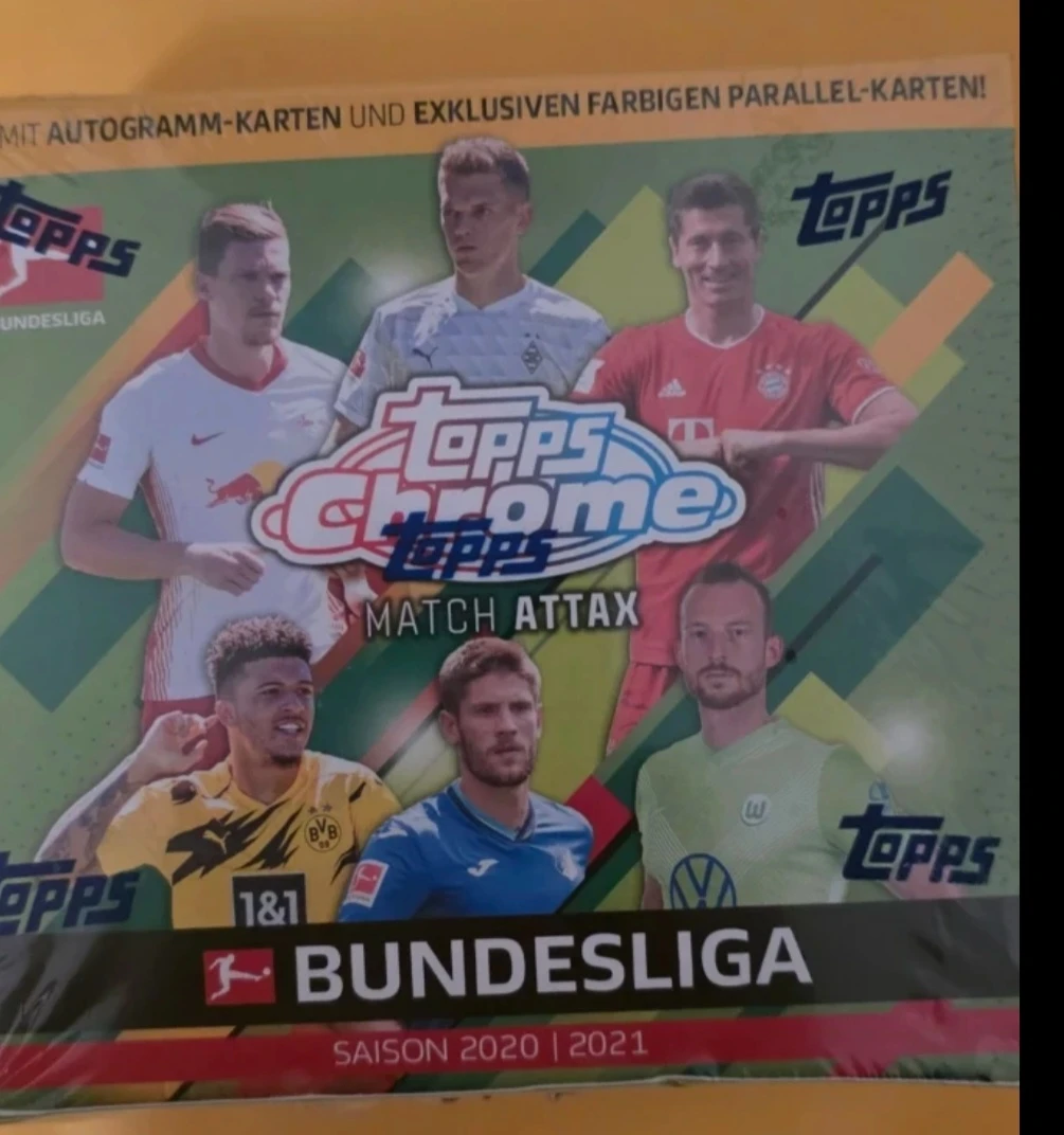 Topps Chrome Match Attax Bundesliga 2020-2021 Hobby Box