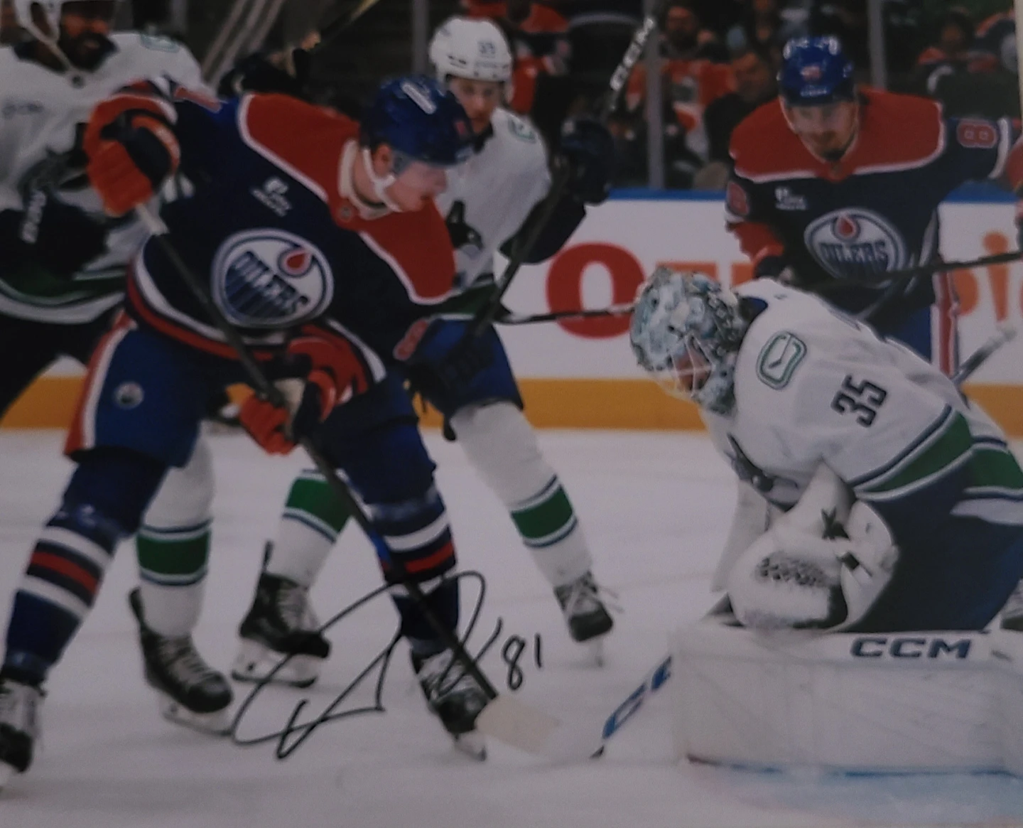 Edmonton Oilers Autographed Items with COA'S - photo 5