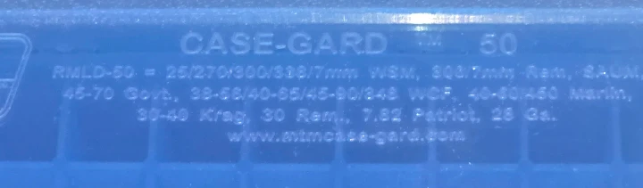 MTM Case-Gard 50-Round Rifle Ammo Box