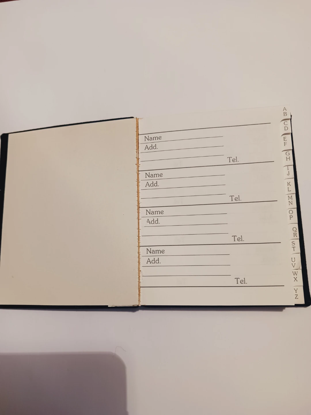 Vintage Silver Plated Heart Address Book - photo 3