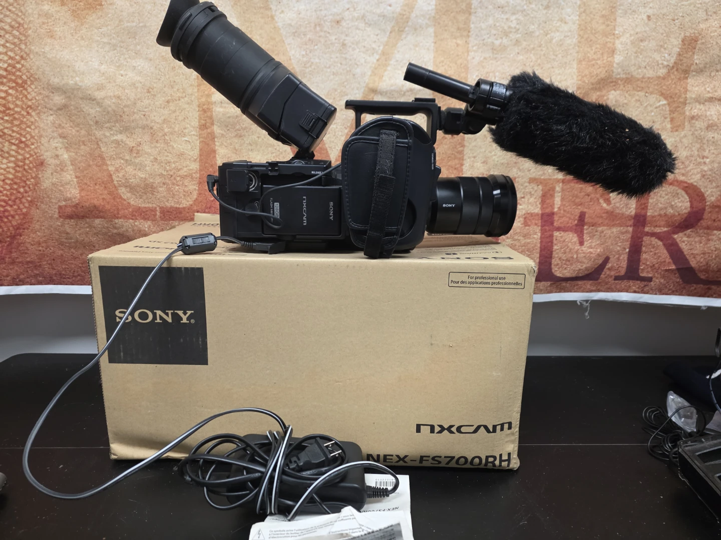 Sony FS700 cinema Camcorder 4k Ready  ENG package