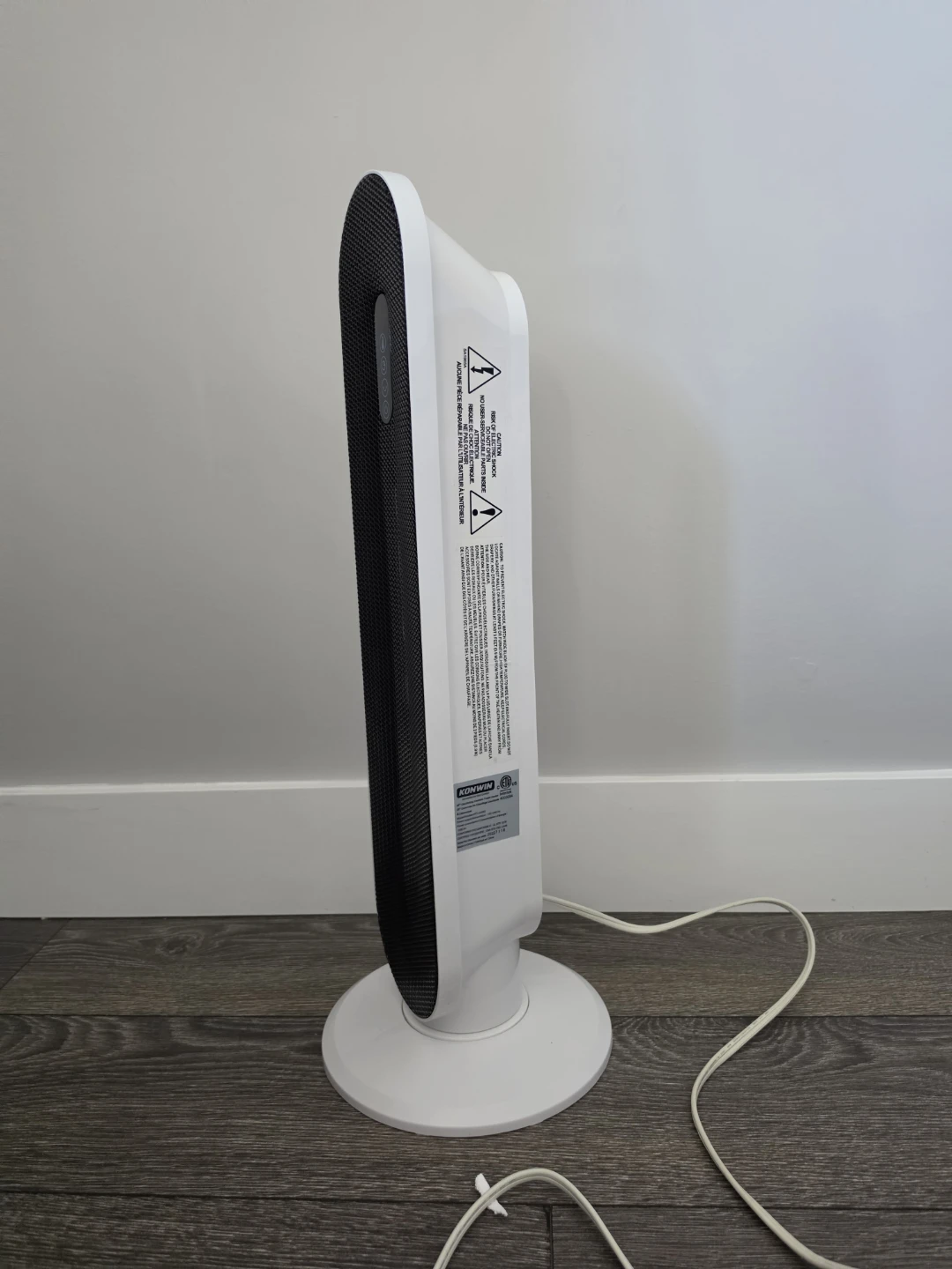 Konwin 25" Oscillating Ceramic Tower Heater - photo 3