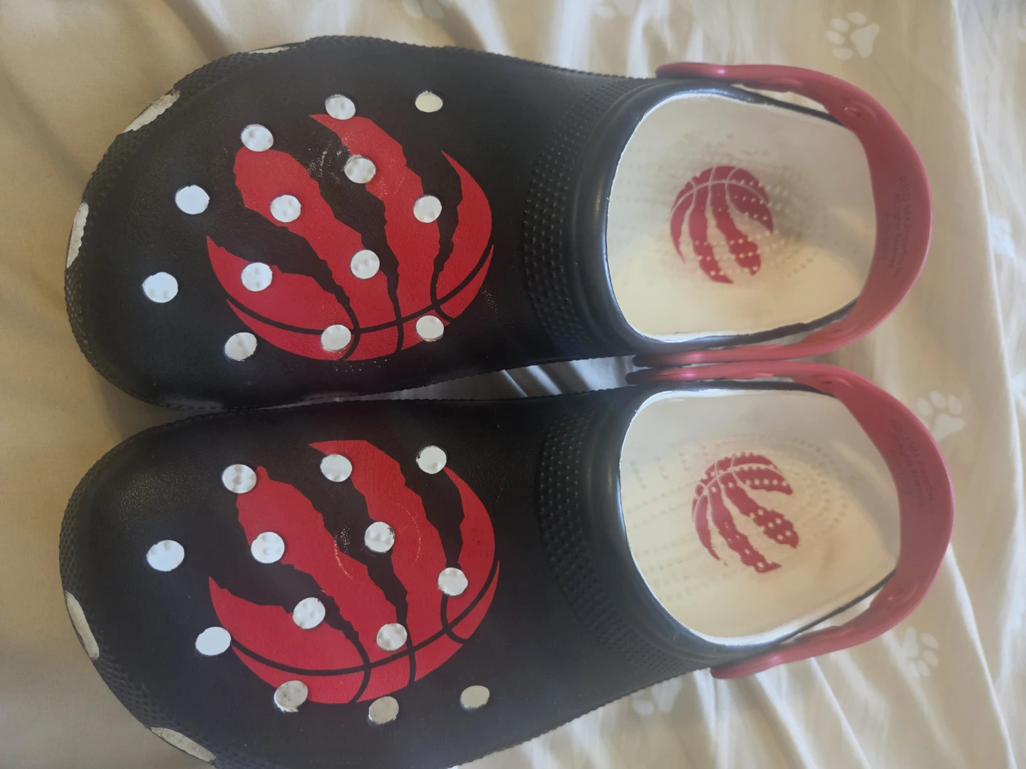 Raptors crocs 10/12