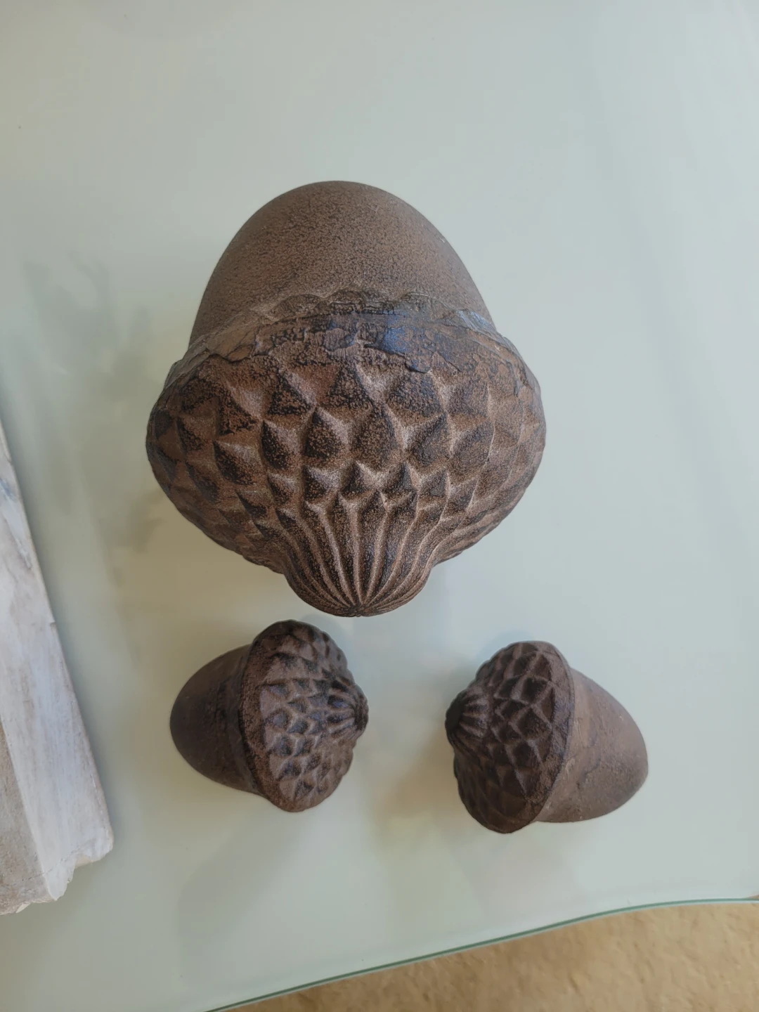Cast Iron Acorn Decorative Set - photo 4