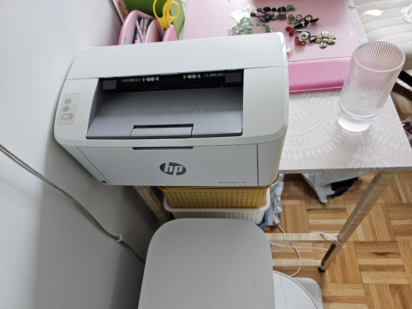 HP LaserJet M110w Wireless Black & White Printer - photo 2