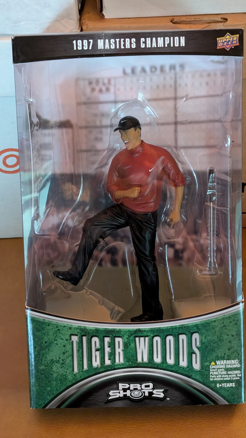 Two Upper Deck Pro Shots Tiger Woods Figures - photo 3