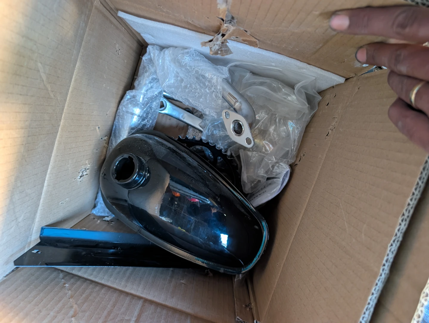 4 stroke 100cc bicycle kit - photo 3
