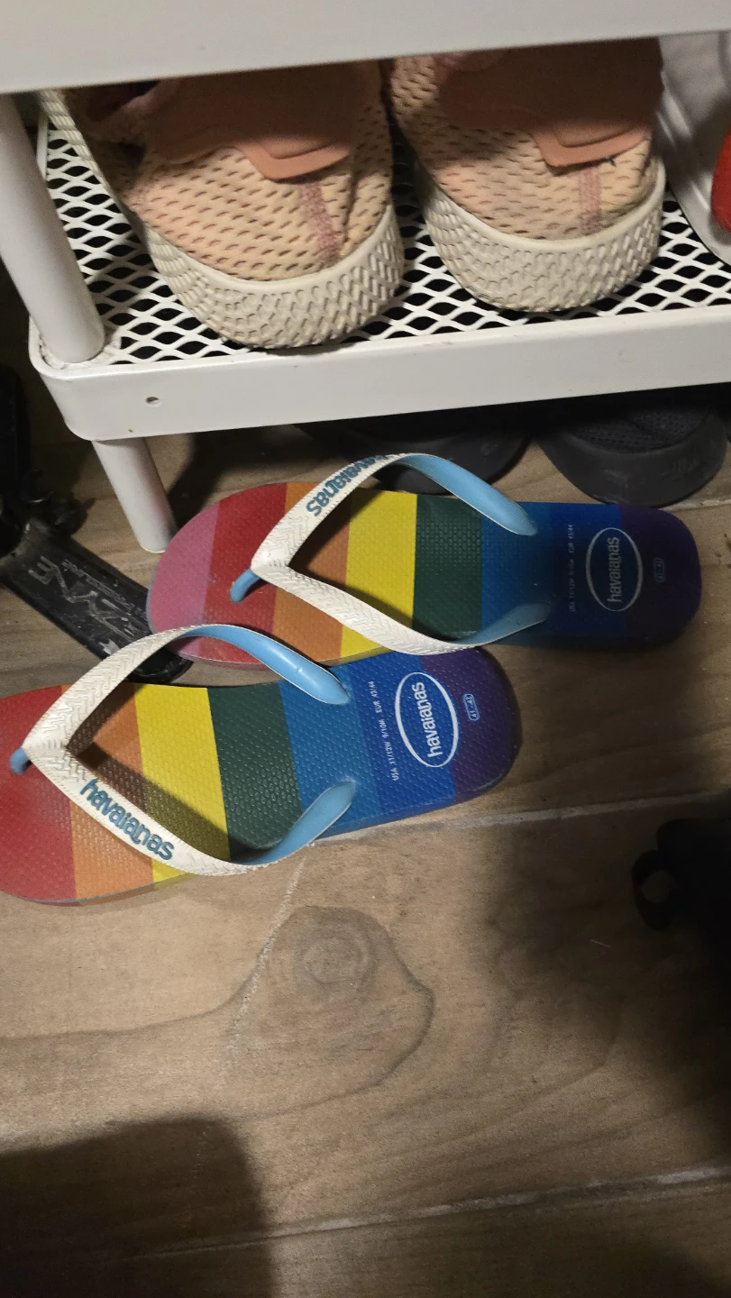 🏈 Havaianas Rainbow Flip Flops