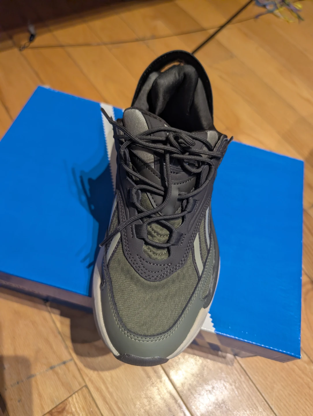 Adidas Ozmorph Olive Green Sneakers - photo 5