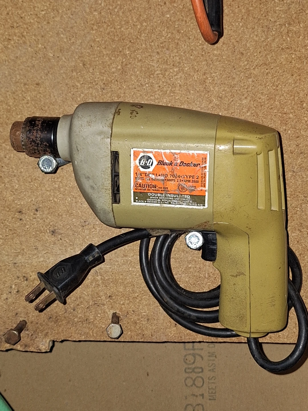 Black & Decker 1/4 inch Drill Model 7004
