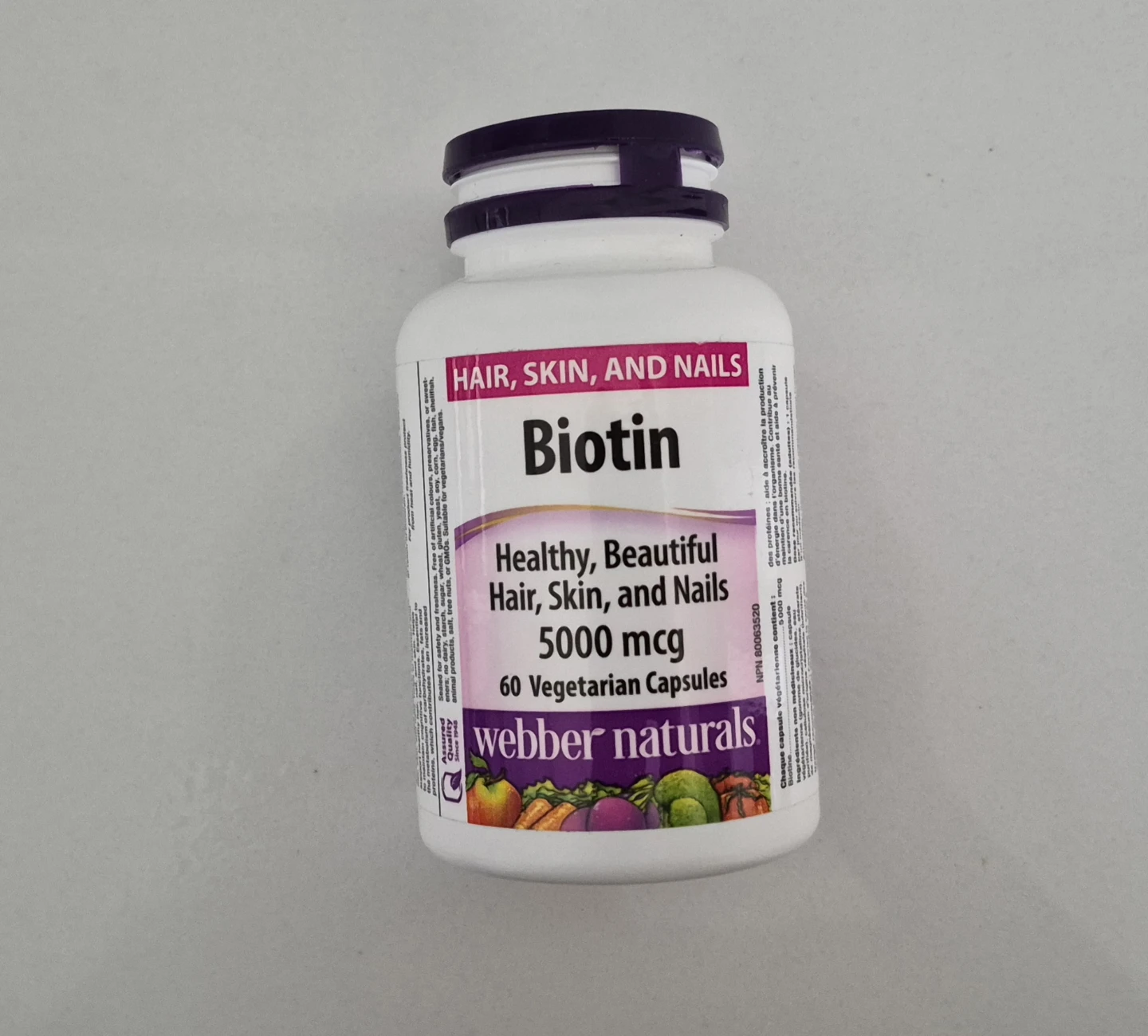 Biotin Capsules 5000 mcg