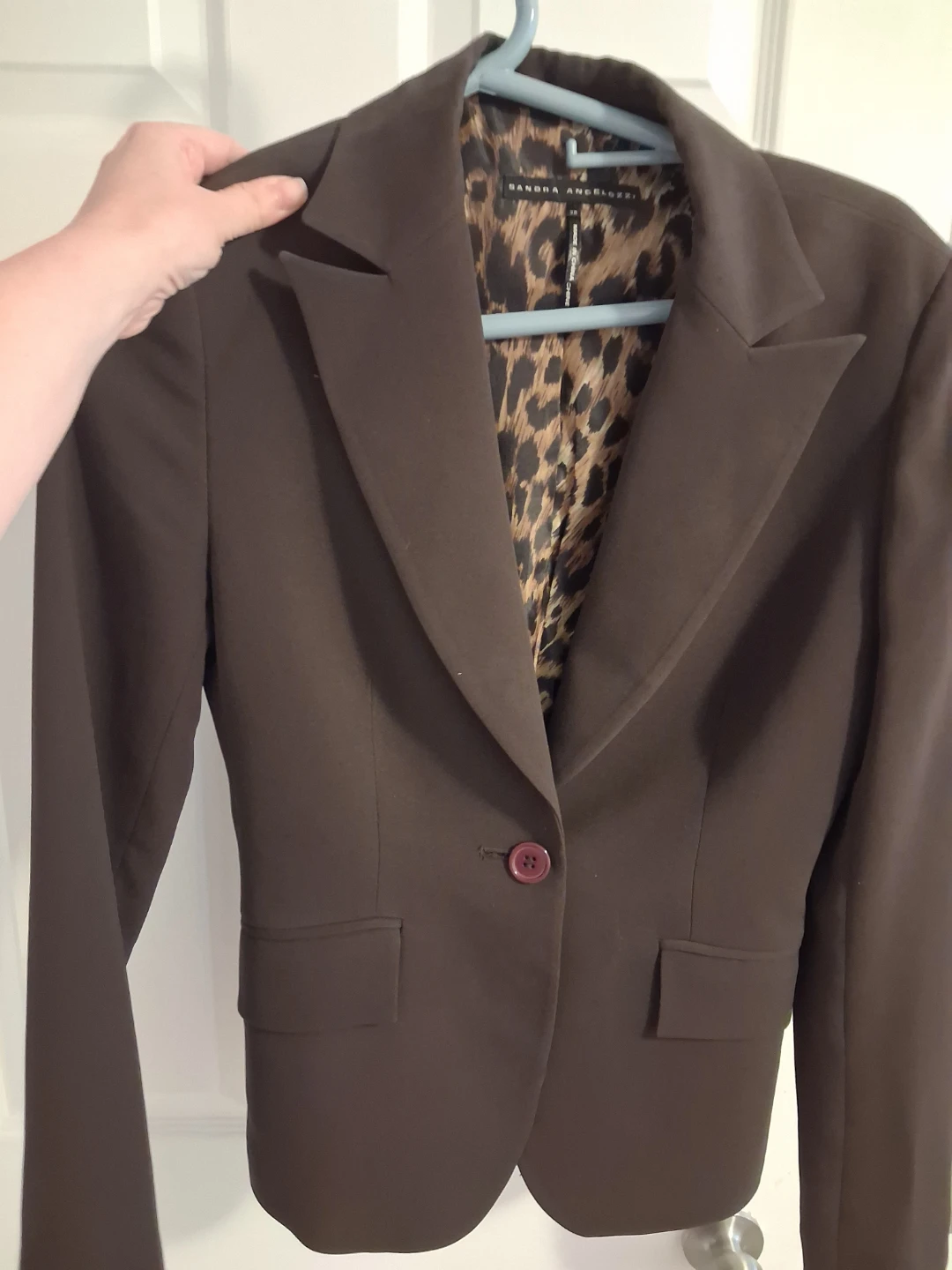 Femme de Carriere Brown Blazer - Size 30