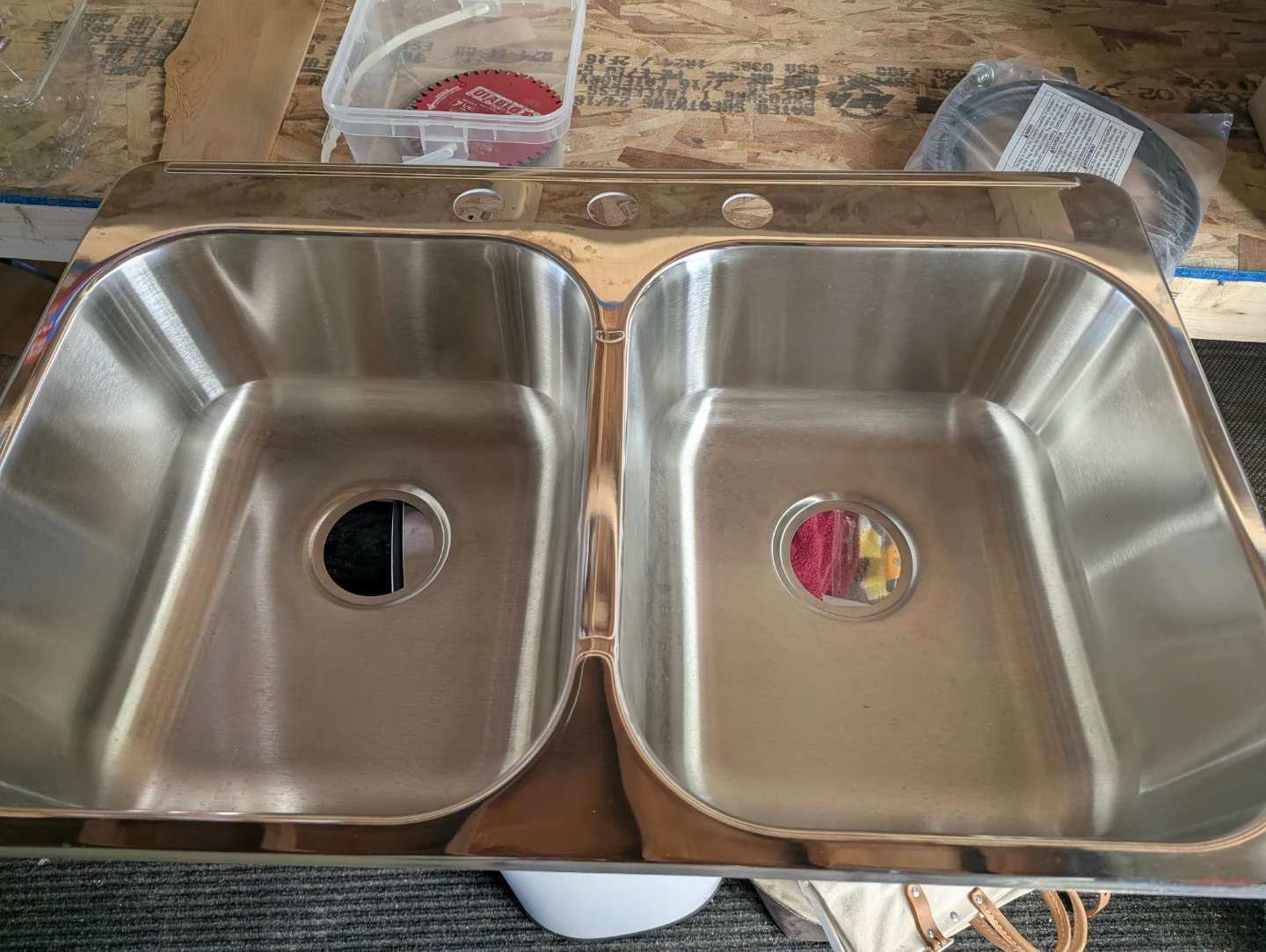 Stainless Steel Double Bowl Kitchen Sink