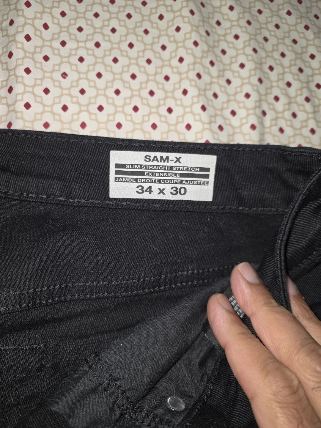 Two pairs of men's slim straight pants - photo 2