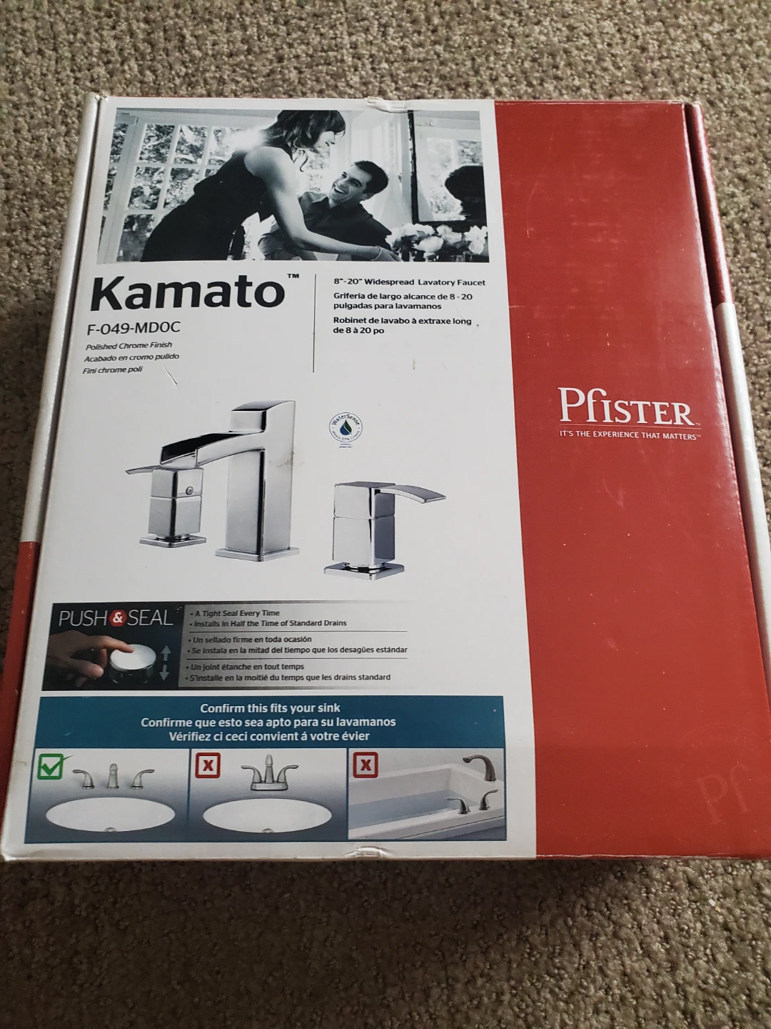 Pfister Kamato Widespread Lavatory Faucet