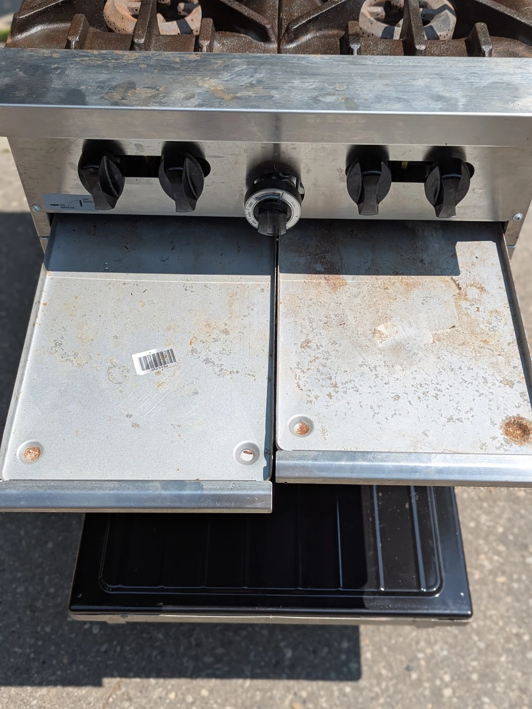 Nella Sunfire 4-Burner Commercial Gas Range
