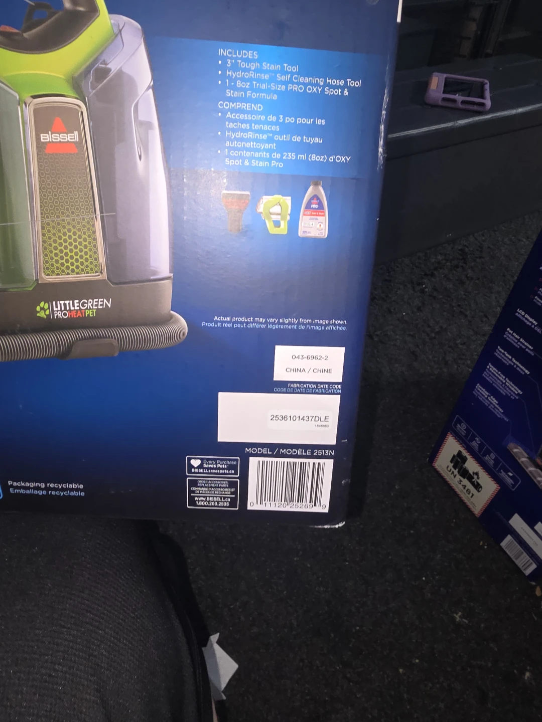 Bissell Little Green ProHeat Pet Deep Cleaner - photo 2