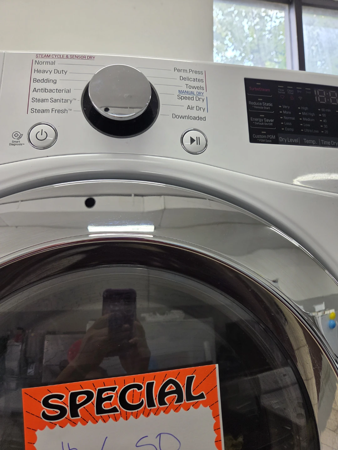 LG Steam Dryer and Washer Set - photo 3