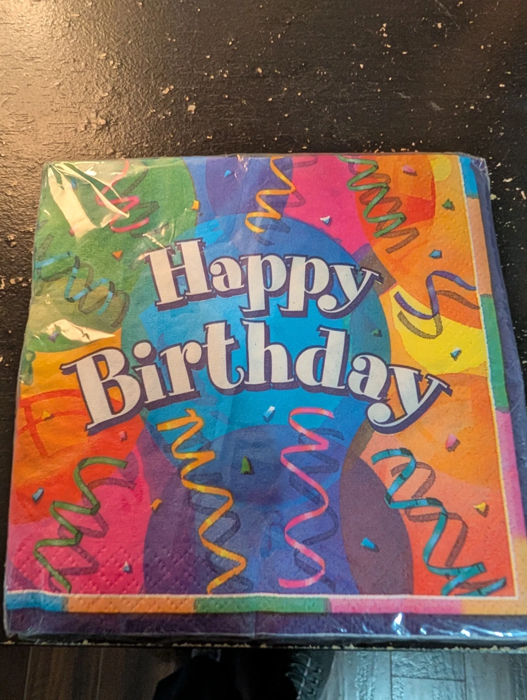 Unique Birthday Jubilee Beverage Napkins