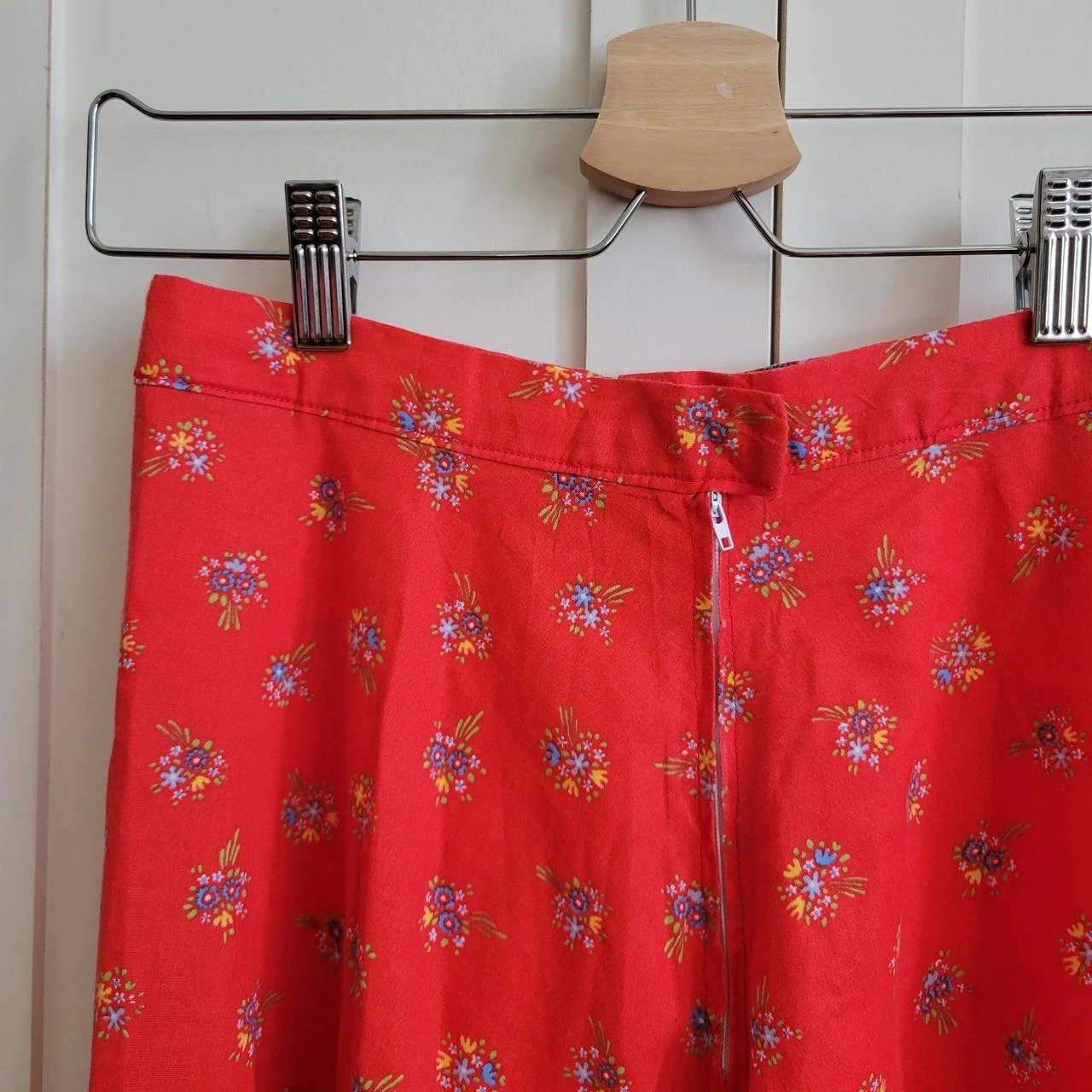 Vintage floral skirt - photo 5