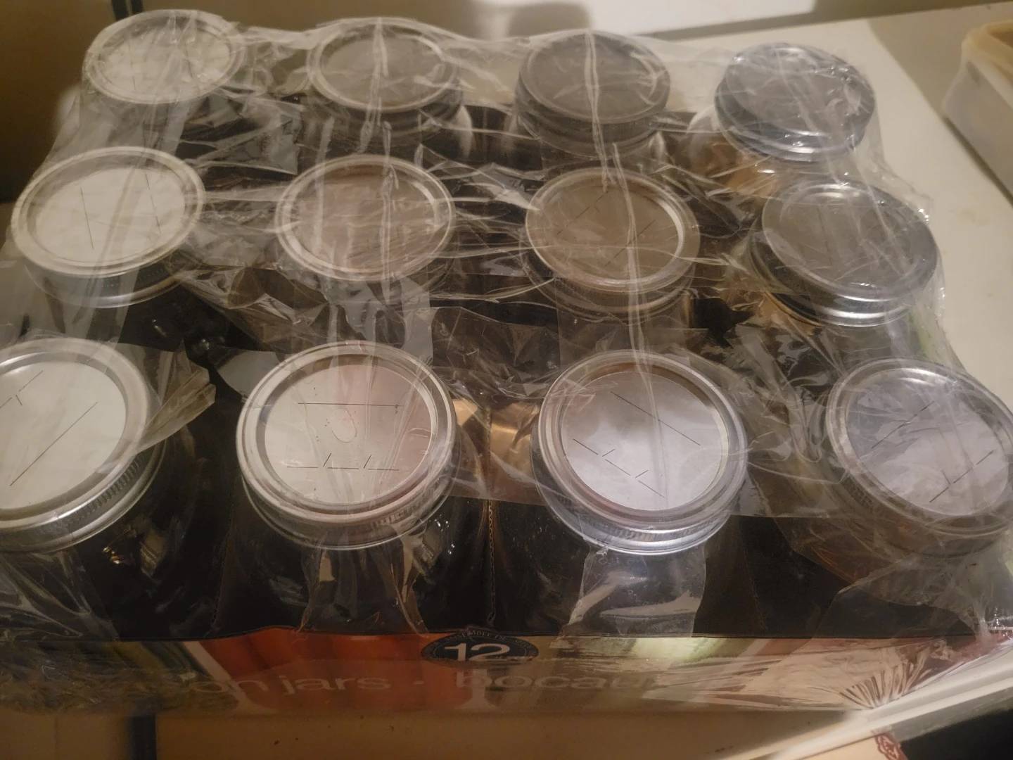 🏈 Crystal King Mason Jars - 12 Pack - photo 2
