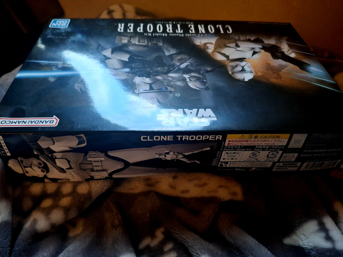 Bandai Star Wars Clone Trooper 1/12 Plastic Model Kit - photo 4