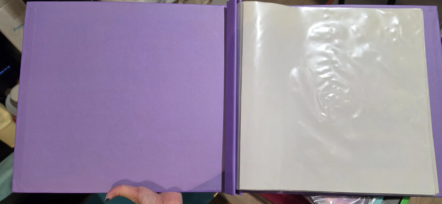 Purple Butterfly and Floral Scrapbook - photo 2
