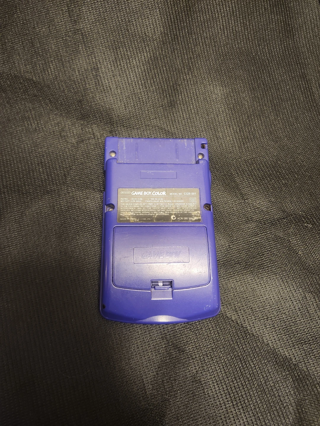 Nintendo Game Boy Color - Purple - photo 2